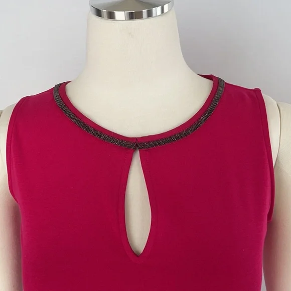 WHBM Sleeveless Top Red Size X Small - Picture 8 of 16